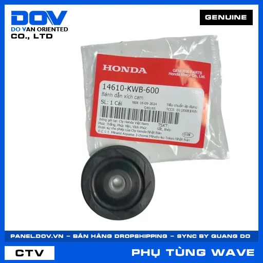 BÁNH DẪN XÍCH CAM (sên) WAVE ALPHA 110, WAVE RSX 110 — 14610KWB600