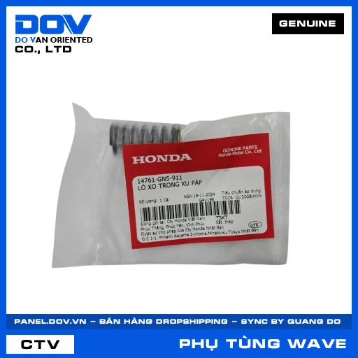 LÒ XO TRONG XU PÁP WAVE 100, WAVE ALPHA — 14761GN5911