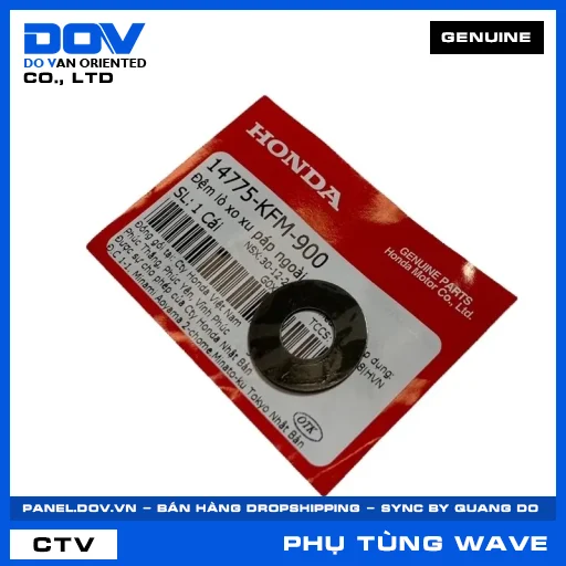 ĐỆM LÒ XO XU PÁP NGOÀI WAVE 100, WAVE ALPHA — 14775KFM900
