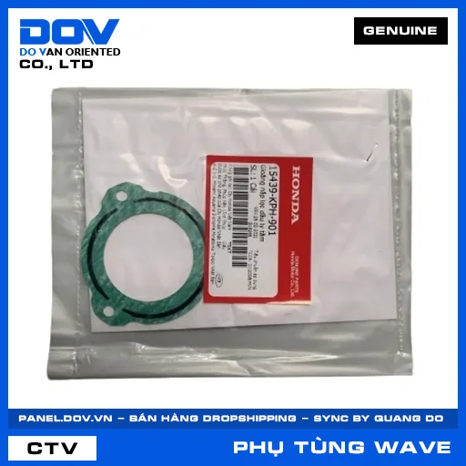 Gioăng nắp lọc dầu ly tâm (lọc nhớt) WAVE ALPHA 110, WAVE RSX 110 — 15439KPH901