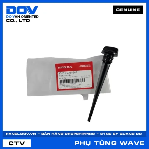THƯỚC THĂM DẦU WAVE 100, WAVE ALPHA — 15651GN5640