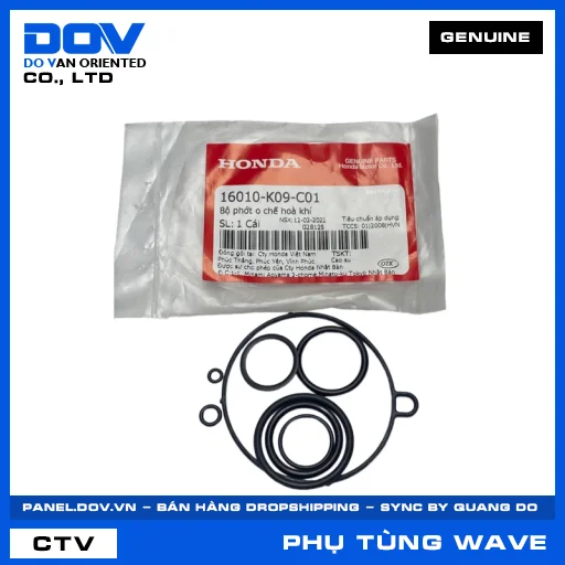 BỘ PHỚT O CHẾ HOÀ KHÍ WAVE 100 — 16010K09C01