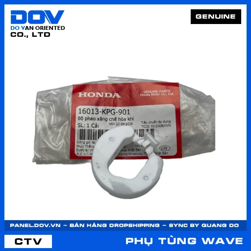 BỘ PHAO XĂNG CHẾ HÒA KHÍ WAVE ALPHA, WAVE ALPHA 110, WAVE RSX 110 — 16013KPG901