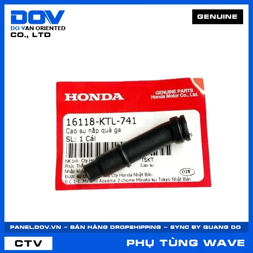 CAO SU NẮP QUẢ GA WAVE 100, WAVE ALPHA — 16118KTL741
