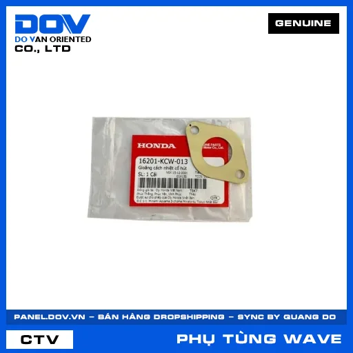 Gioăng cách nhiệt cổ hút WAVE 100 — 16201KCW013