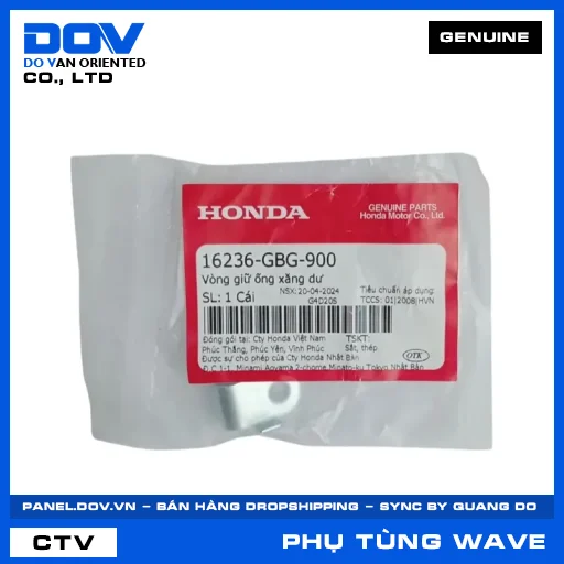 VÒNG GIỮ ỐNG XĂNG DƯ WAVE ALPHA — 16236GBG900