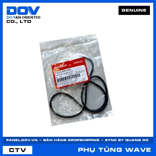 GIOĂNG BAO KÍN BẦU LỌC KHÍ (lọc gió) WAVE 100, WAVE ALPHA — 17213KPH900