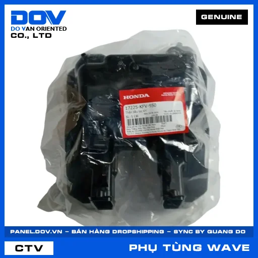 THÂN BẦU LỌC KHÍ (lọc gió) WAVE ALPHA — 17225KFV950