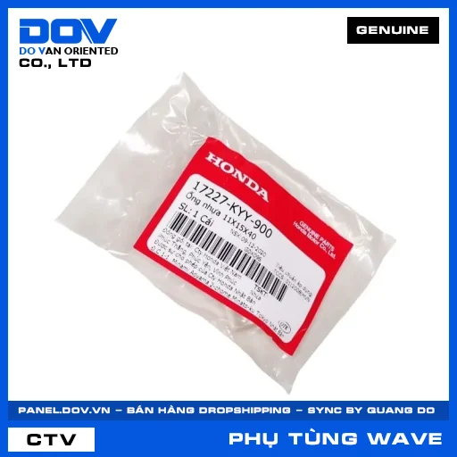 ỐNG NHỰA 11X15X40 WAVE ALPHA 110, WAVE RSX 110 — 17227KYY900