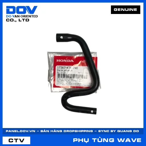ỐNG LỌC GIÓ PHỤ A (lọc khí) WAVE ALPHA — 17367KTL740