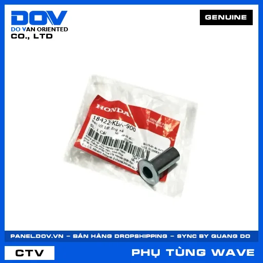 BẠC LÓT BẮT ỐNG XẢ (pô) WAVE ALPHA 110, WAVE RSX 110 — 18422KBA900