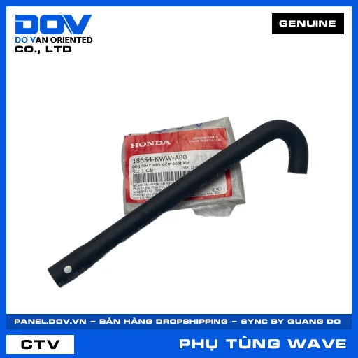 ỐNG NỐI C VAN KIỂM SOÁT KHÍ WAVE ALPHA 110, WAVE RSX 110 — 18654KWWA80
