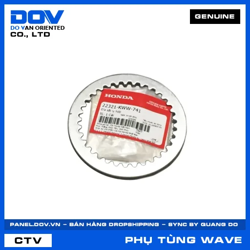 ĐĨA SẮT LY HỢP (côn) WAVE RSX 110 — 22321KWW741