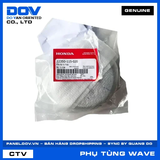 ĐĨA ÉP LY HỢP (côn) WAVE 100, WAVE ALPHA, WAVE ALPHA 110, WAVE RSX 110 — 22350115020