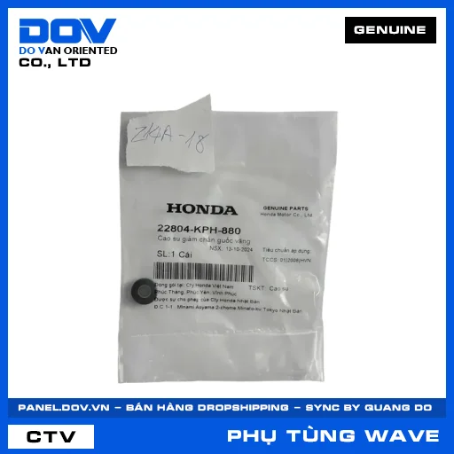 CAO SU GIẢM CHẤN GUỐC VĂNG WAVE ALPHA 110 — 22804KPH880
