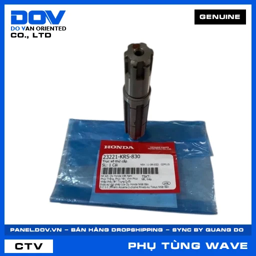 TRỤC SƠ CẤP HỘP SỐ (12RĂNG) WAVE 100, WAVE ALPHA — 23211KRS830