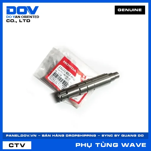 TRỤC THỨ CẤP HỘP SỐ WAVE ALPHA 110, WAVE RSX 110 — 23221K03M60