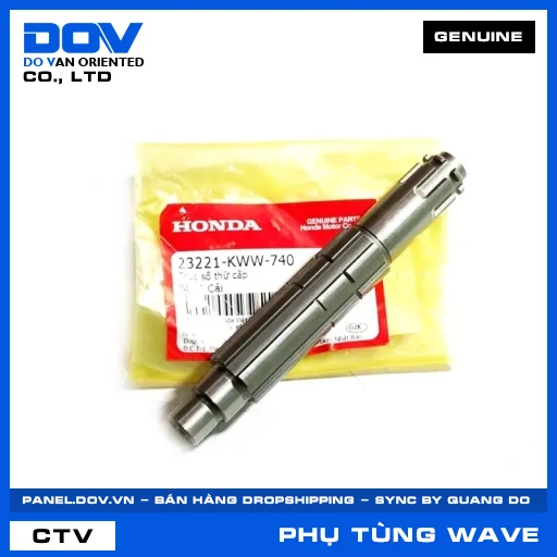 TRỤC SỐ THỨ CẤP WAVE RSX 110 — 23221KWW740