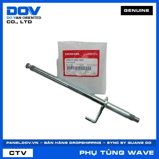 TRỤC SANG SỐ WAVE 100, WAVE ALPHA — 24610GN5900