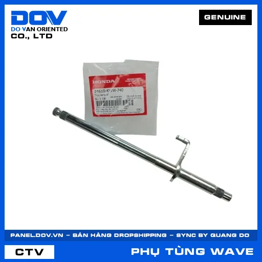 TRỤC SANG SỐ WAVE ALPHA 110, WAVE RSX 110 — 24610KWW740