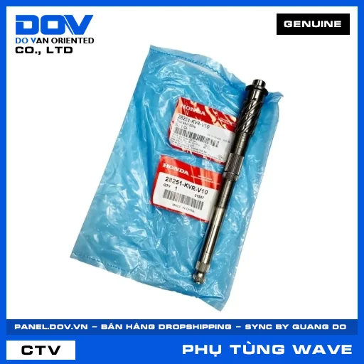 TRỤC KHỞI ĐỘNG WAVE 100, WAVE ALPHA — 28251KVRV10