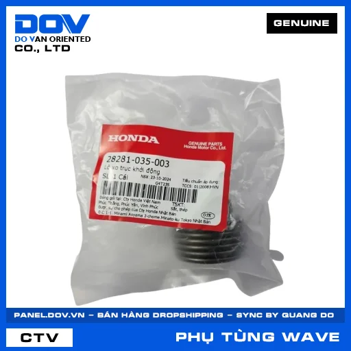 LÒ XO TRỤC KHỞI ĐỘNG WAVE 100, WAVE ALPHA — 28281035003