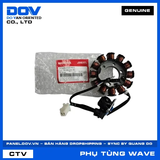 CUỘN DÂY MÁY PHÁT ĐIỆN WAVE RSX 110 — 31120K03H11
