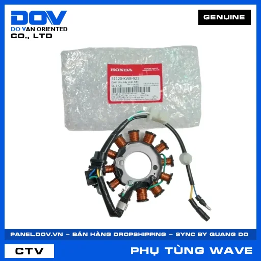 CUỘN DÂY MÁY PHÁT ĐIỆN WAVE RSX 110 — 31120KWB921