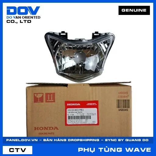 CỤM ĐÈN PHA TRƯỚC WAVE RSX 110 — 33110K03M61