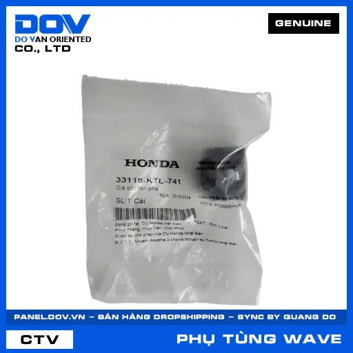 GIÁ BẮT ĐÈN PHA WAVE 100, WAVE ALPHA, WAVE ALPHA 110, WAVE RSX 110 — 33118KTL741