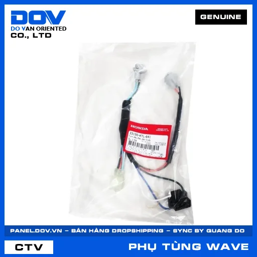 CỤM DÂY ĐIỆN ĐÈN TRƯỚC WAVE 100, WAVE ALPHA, WAVE ALPHA 110, WAVE RSX 110 — 33150KTL641