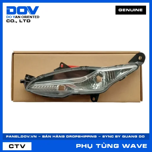 CHÓA XI NHAN TRƯỚC TRÁI (đèn báo rẽ) WAVE RSX 110 — 33460K03N31