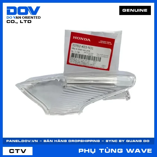 NẮP XI NHAN SAU PHẢI (đèn báo rẽ) WAVE RSX 110 — 33702K03N31