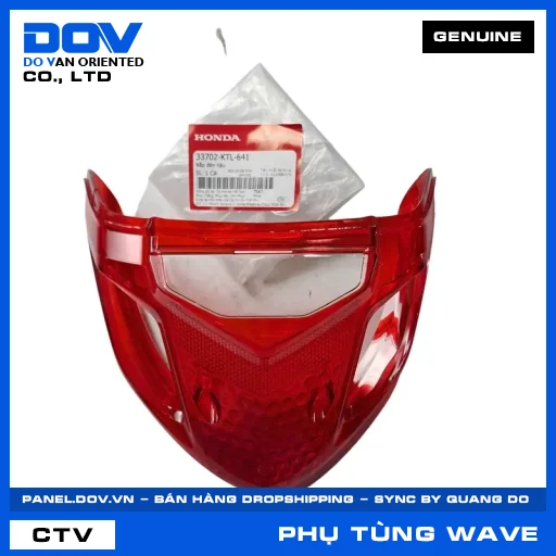 NẮP ĐÈN HẬU WAVE 100, WAVE ALPHA — 33702KTL641