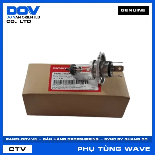 BÓNG ĐÈN PHA TRƯỚC WAVE ALPHA 110, WAVE RSX 110 — 34901K57V01