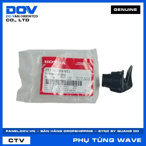 CÔNG TẮC KHỞI ĐỘNG WAVE ALPHA 110 — 35160K89V51
