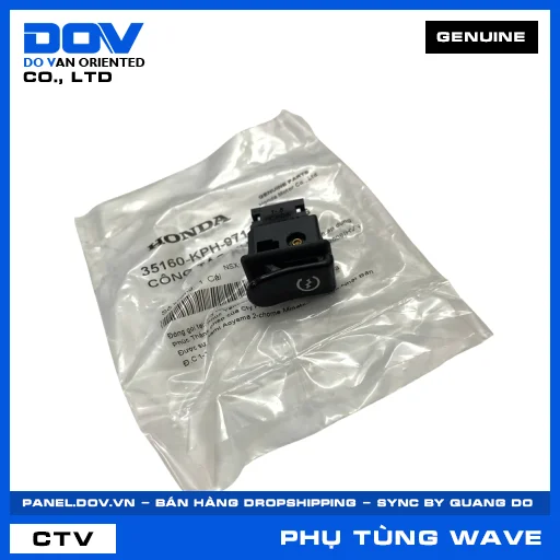 CÔNG TẮC KHỞI ĐỘNG WAVE 100, WAVE ALPHA — 35160KPH971