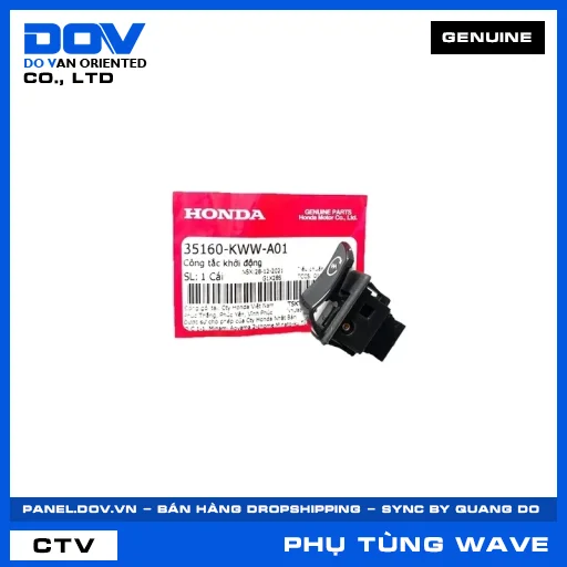 CÔNG TẮC KHỞI ĐỘNG WAVE RSX 110 — 35160KWWA01