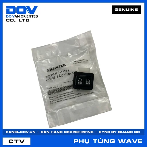 CÔNG TẮC PHA CỐT WAVE 100, WAVE ALPHA — 35170KPH651
