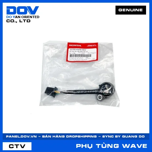 BỘ CÔNG TẮC TIẾP ĐIỂM BÁO SỐ WAVE RSX 110 — 35759KWWB22