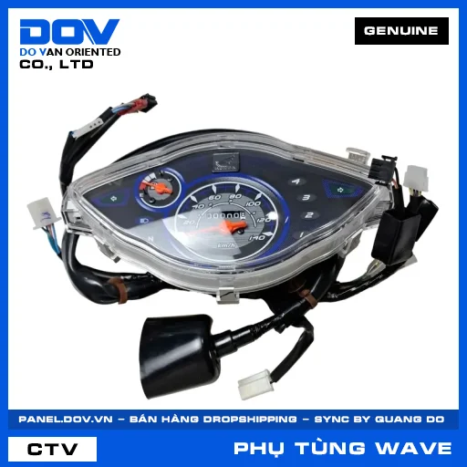 BỘ ĐỒNG HỒ TỐC ĐỘ WAVE ALPHA 110, WAVE RSX 110 — 37200K89V01