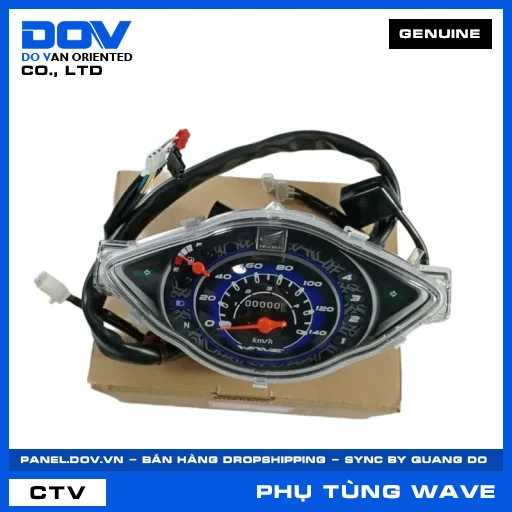 BỘ ĐỒNG HỒ TỐC ĐỘ WAVE ALPHA 110 — 37200K89V51
