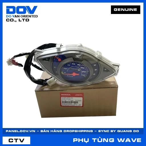 BỘ ĐỒNG HỒ TỐC ĐỘ WAVE ALPHA — 37200KVRV21