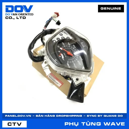 BỘ ĐỒNG HỒ TỐC ĐỘ WAVE RSX 110 — 37200KWWB11