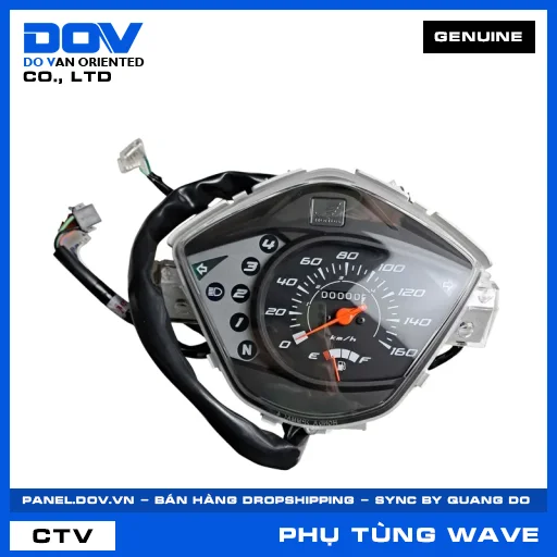 BỘ ĐỒNG HỒ TỐC ĐỘ WAVE RSX 110 — 37200KWWB21