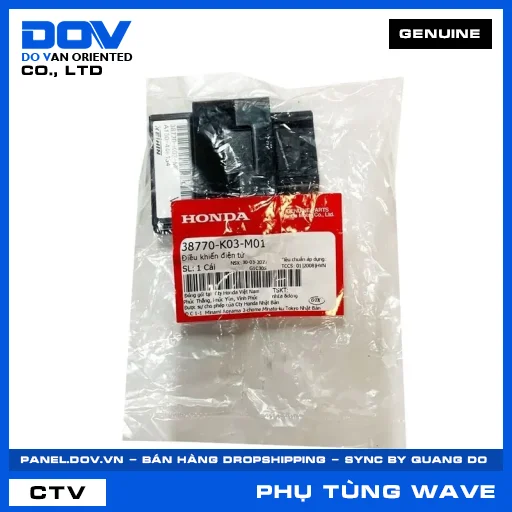 ĐIỀU KHIỂN PHUN XĂNG ĐIỆN TỬ WAVE RSX 110 — 38770K03M01