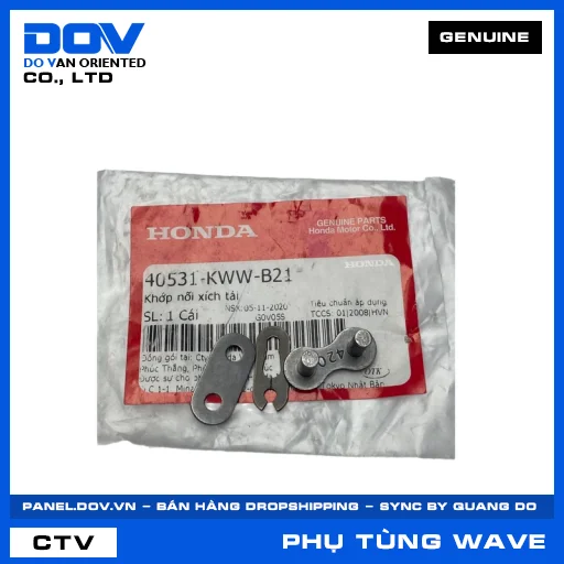 KHỚP NỐI XÍCH TẢI (sên) WAVE ALPHA 110, WAVE RSX 110 — 40531KWWB21