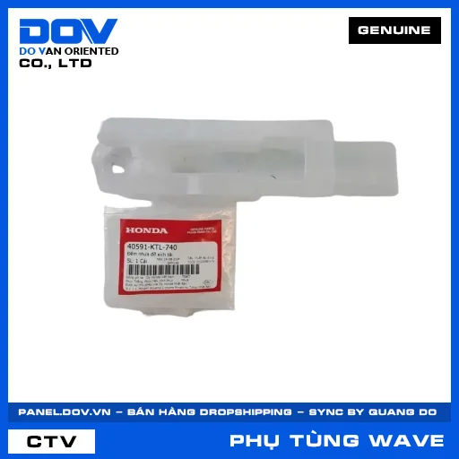 ĐỆM NHỰA ĐỠ XÍCH TẢI (sên) WAVE 100 — 40591KTL740