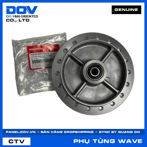 CỤM ĐÙM MOAY Ơ SAU *NH364M* WAVE ALPHA 110, WAVE RSX 110 — 42635K03H00ZA