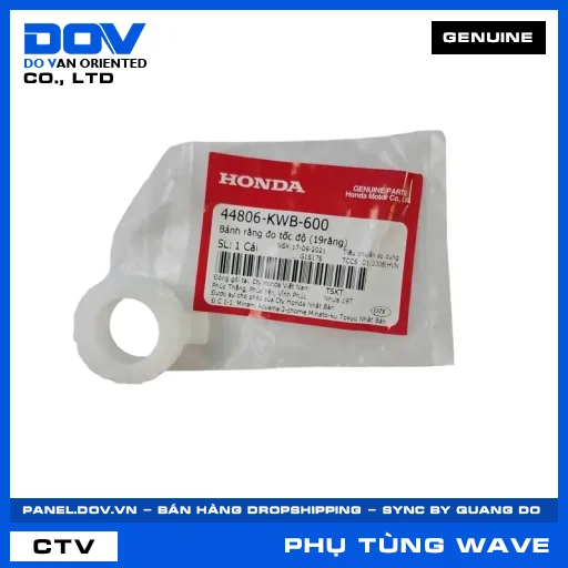 BÁNH RĂNG ĐO TỐC ĐỘ (19RĂNG) WAVE ALPHA, WAVE RSX 110 — 44806KWB600